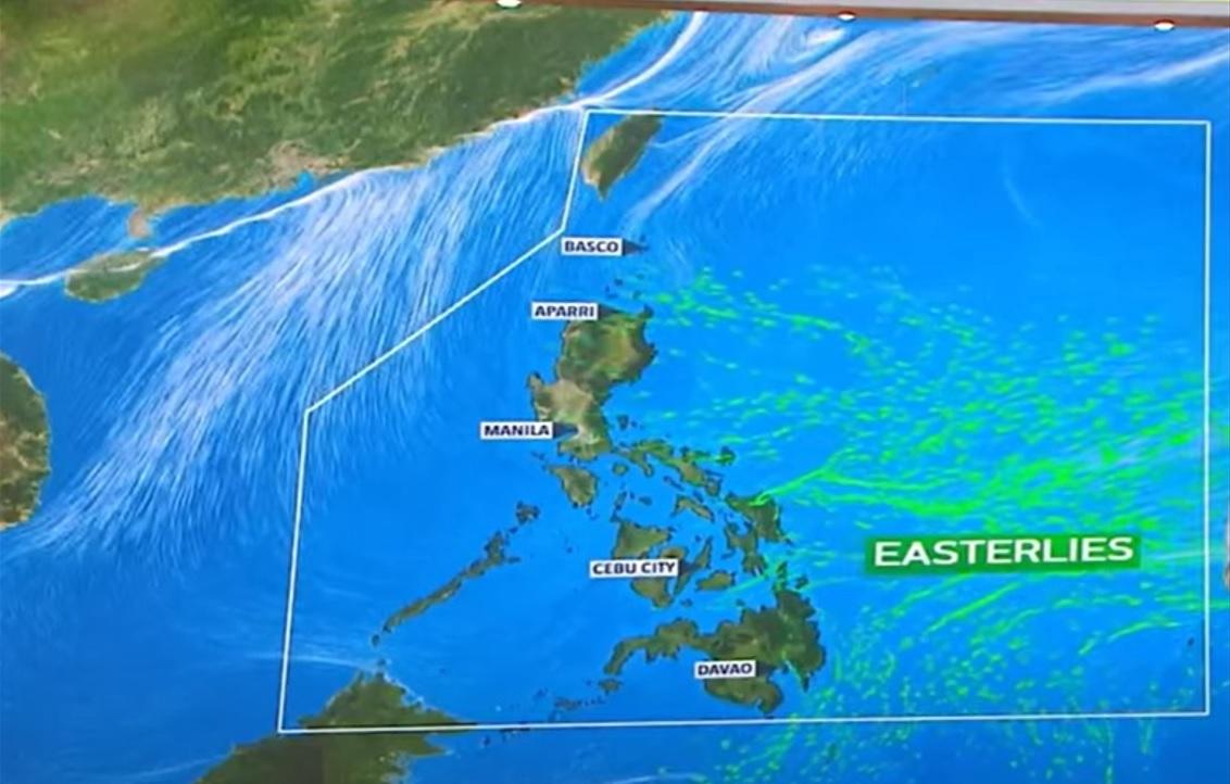 Easterlies to bring rain showers over Bicol, eastern Visayas and Mindanao | GMA News Online